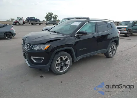 2021 Jeep Compass Limited 4X4 из США, поврежденный, VIN 3C4NJDCB8MT525646